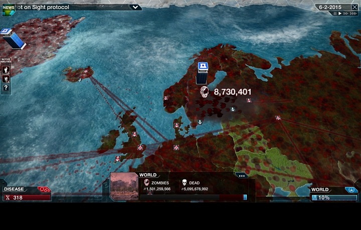 Ships and aircraft are helping to spread. Just as it happens today in real life.