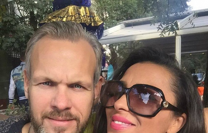 With her boyfriend Jensen 