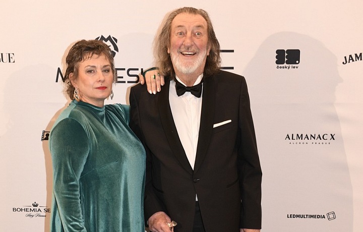 Bolek Polívka a Marcela Černá