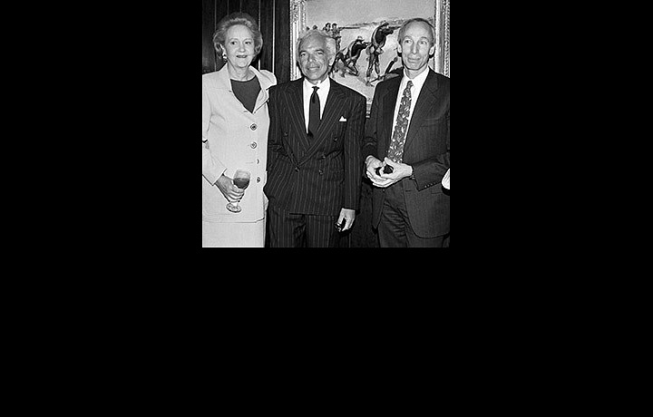 Ralph Lauren with Katherina Graham