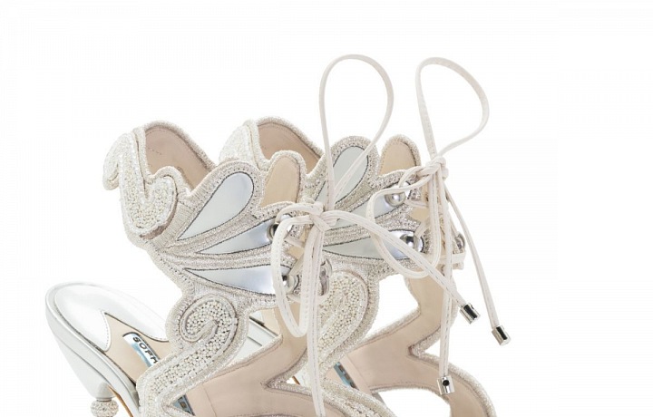 Wedding shoes by Sophie. 