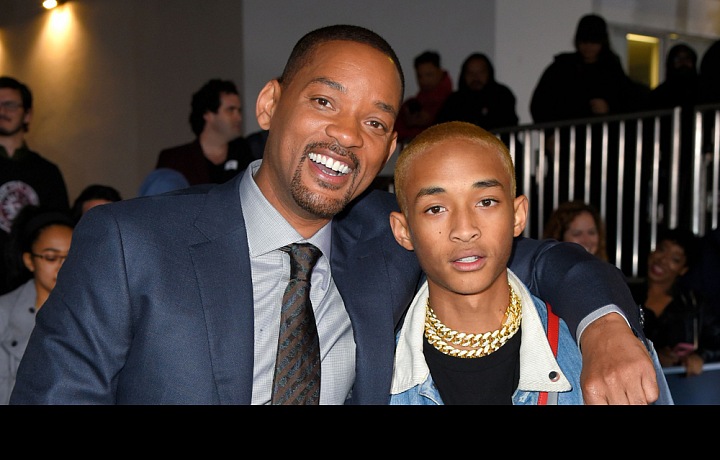 Will Smith with his son Jaden