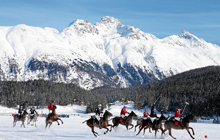Snow polo in St. Moritz