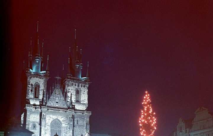 Old Town Square, 1968, Christmas market