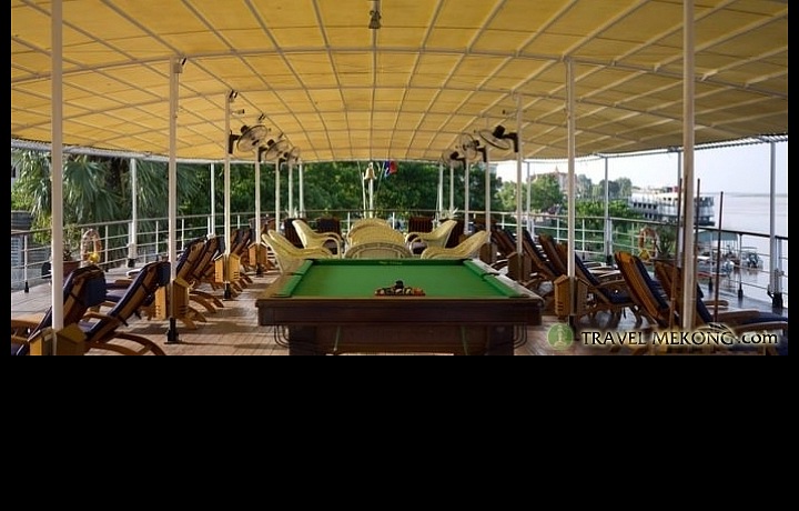 Pool table on the board