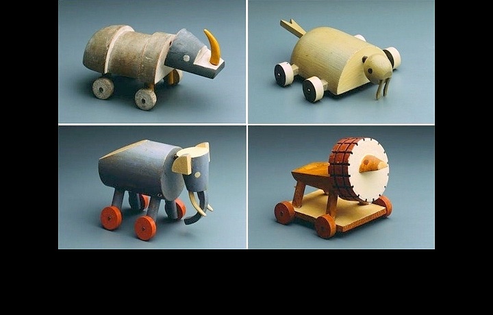 Ladislav Sutnar and animals