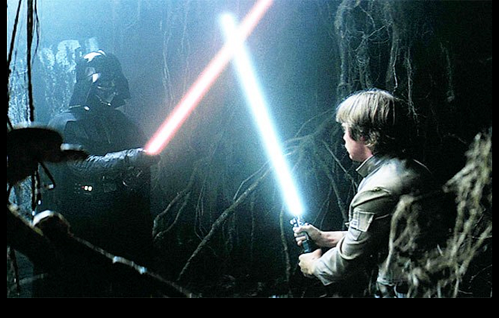 Původní série Star Wars: Luke Skywalker a Darth Vader