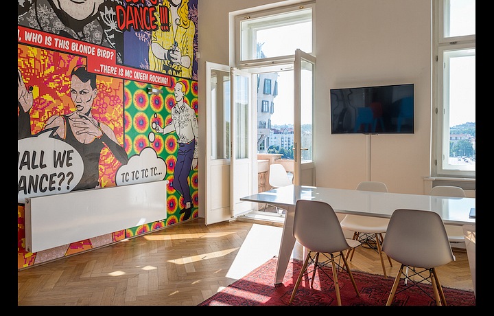 Gym - the second room for workshops and seminars with balcony