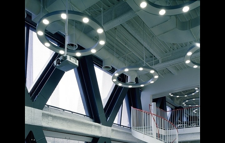 Interior of Mode Gakuen Cocoon Tower