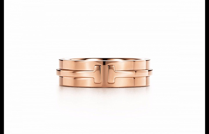 Tiffany T Two in pink 18k gold