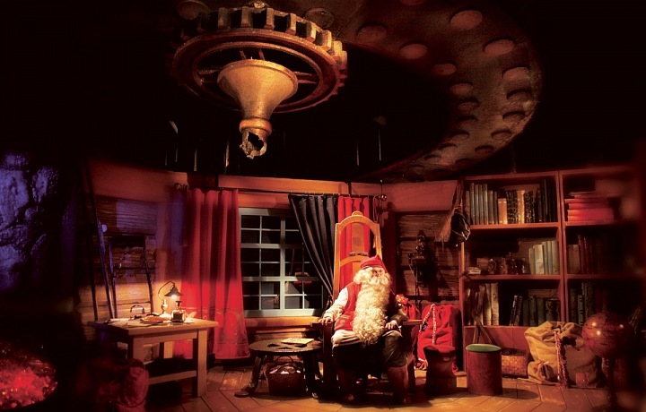 Thix is the place where Santa lives!