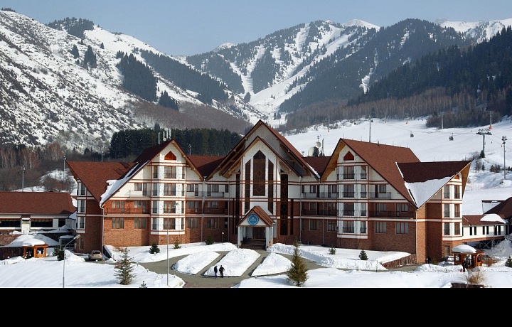 Skiing in Kazakhstan