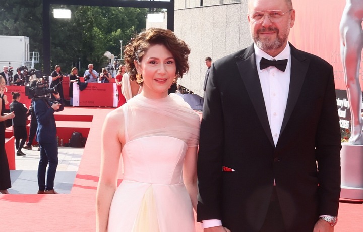 Martha Issová with David Ondříček