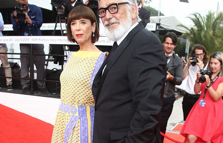 Jiří Bartoška and Andrea Bartošková