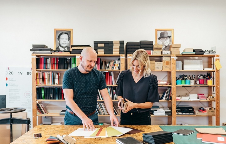 Zuzana a zakladatel firmy young_block Jiří. 