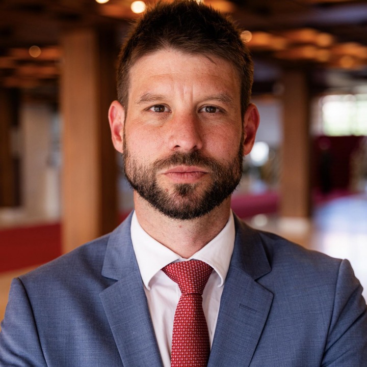 Michal Šimečka, líder strany Progresívne Slovensko
