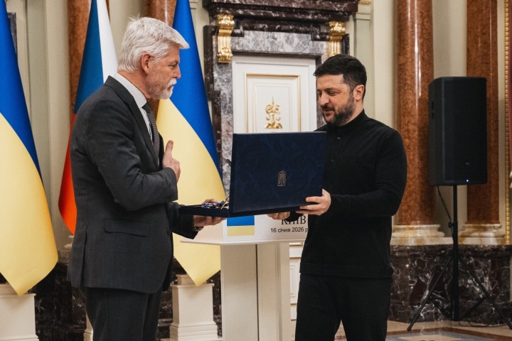 Petr Pavel a Volodymyr Zelenskyj