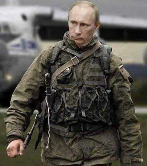 Putin je připraven na vše. 