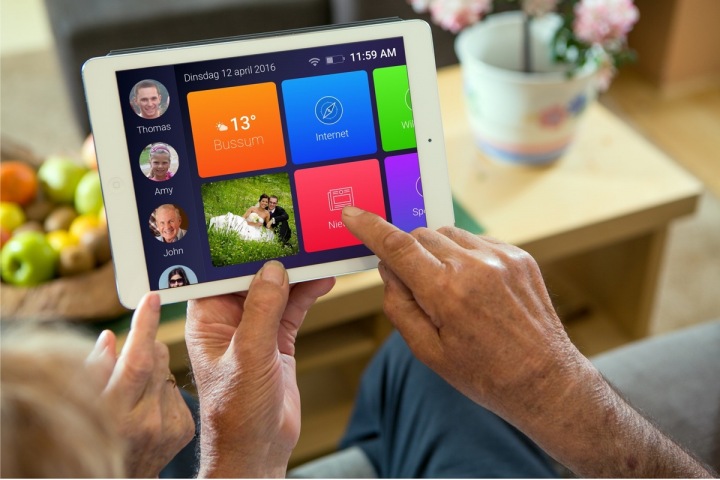 Aplikace Oscar Senior. 