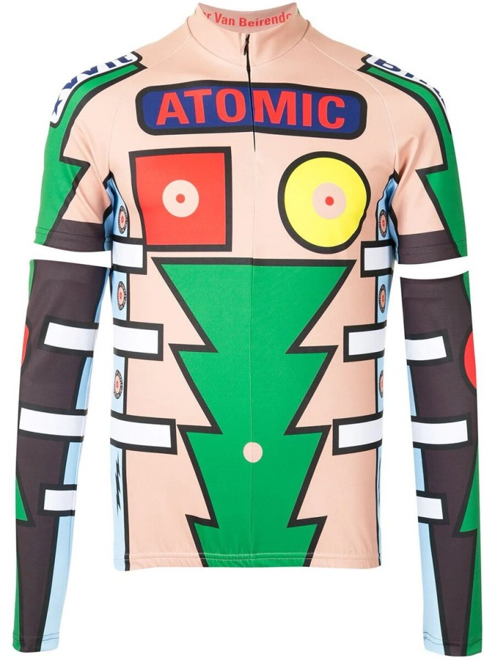 Barevný top Walter Van Beirendonck