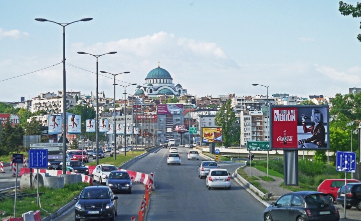 The capital Belgrade is the site of many protests