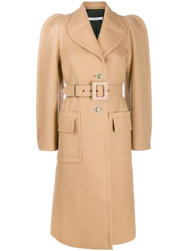 Béžový kabát Givenchy