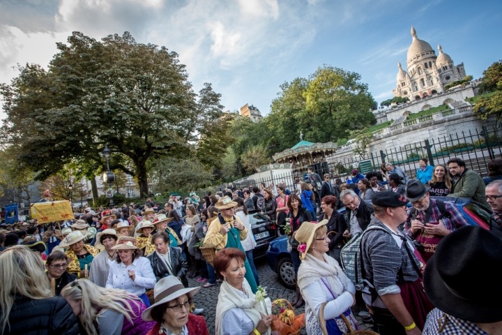 Festival  Fête des Vendanges de Montmartre.
