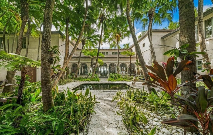 Dům Phila Collinse nacházející se v Miami Beach