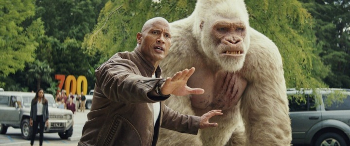 Dwayne Johnson ve filmu Rampage