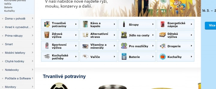 Newly, there is a food box on the Alza