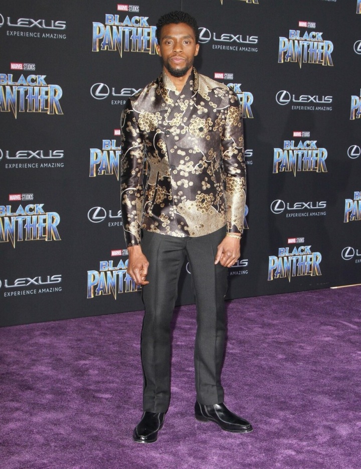 Herec Chadwick Boseman. 