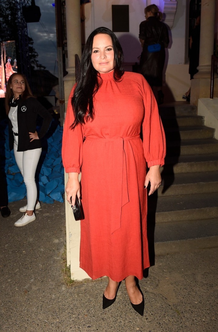 Jitka Čvančarová na Mercedes-Benz Prague Fashion Weeku