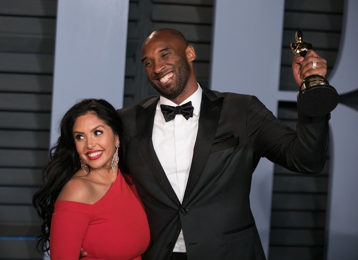 Kobe Bryant s manželkou Vanessou