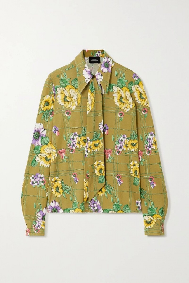 Květinový top Marc Jacobs