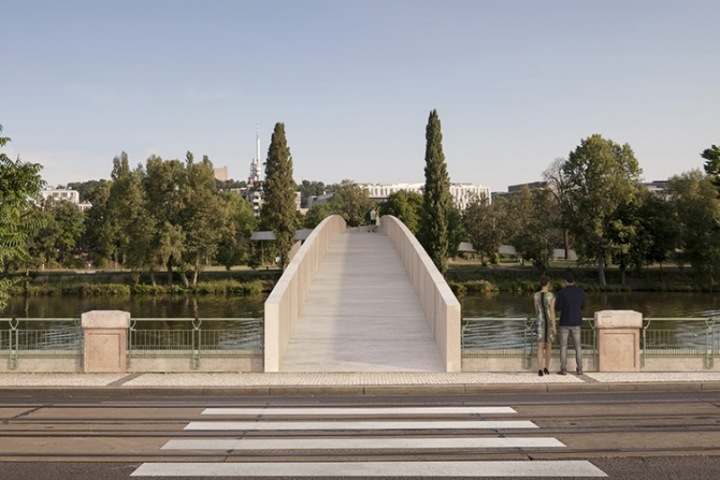 Lávka HolKa vizualizace