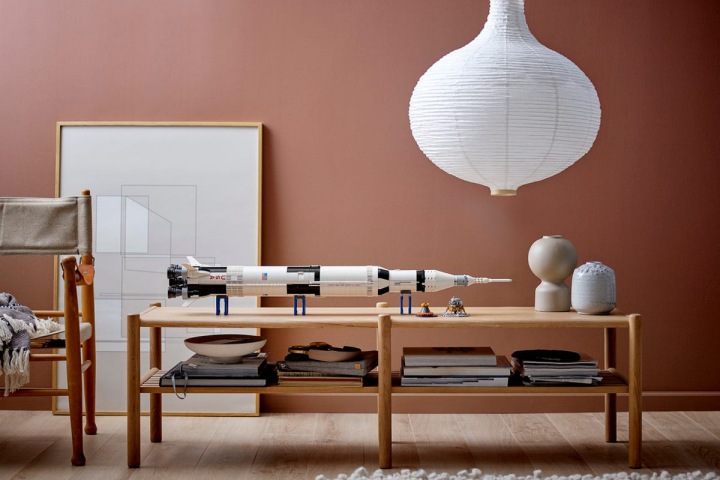 Raketa NASA z LEGO kostiček