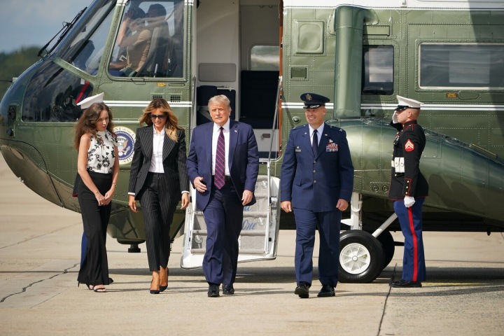 Melania Trump s manželem Donaldem Trumpem