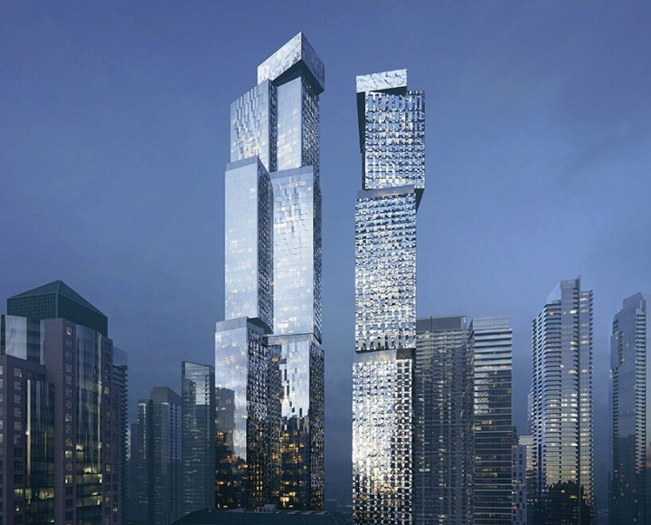 Chystané mrakodrapy v Torontu