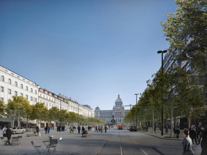  Design of the transformation of Wenceslas Square.