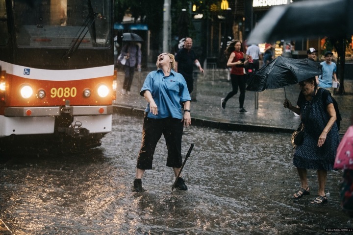  Michal Růžička, Rain in Prague on Anděl. Nominated in Everyday Life category