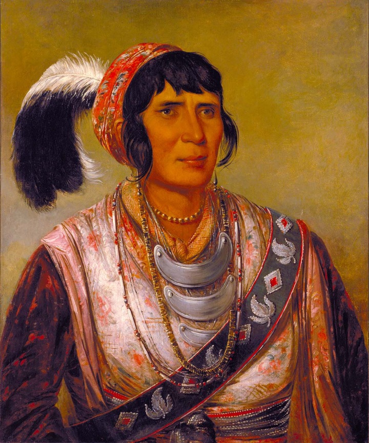 Portrait of Osceola by George Catlin