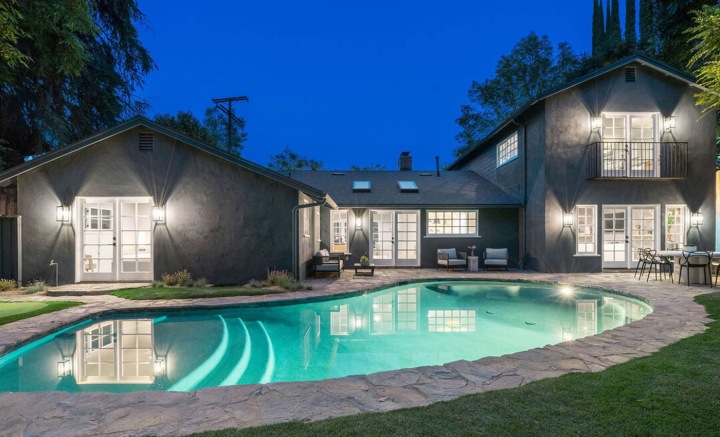 Christina Ricci is selling a house with a pool and a zen garden
