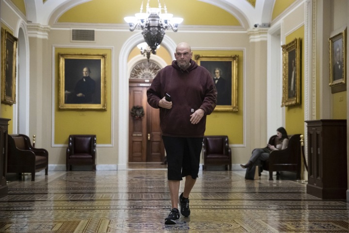 John Fetterman dresses like this normally to the White House