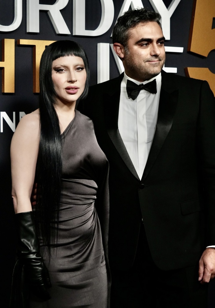 Lady Gaga and her fiancé Michael Polansky