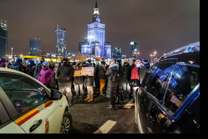 Protesty ve Varšavě