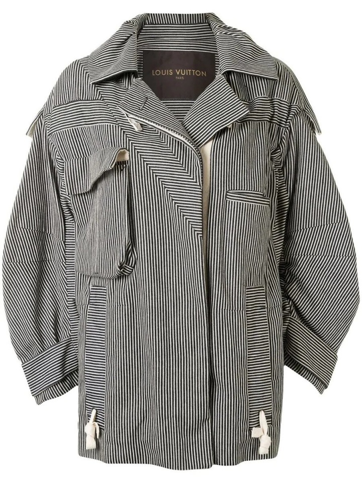Pruhovaná bunda Louis Vuitton
