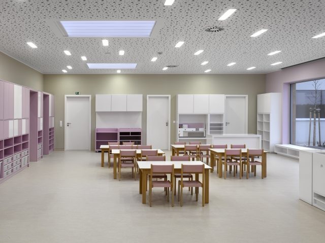 Centrální hala mateřské školy 