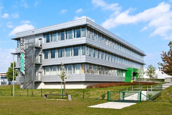 Sídlo firmy Agrofert. 