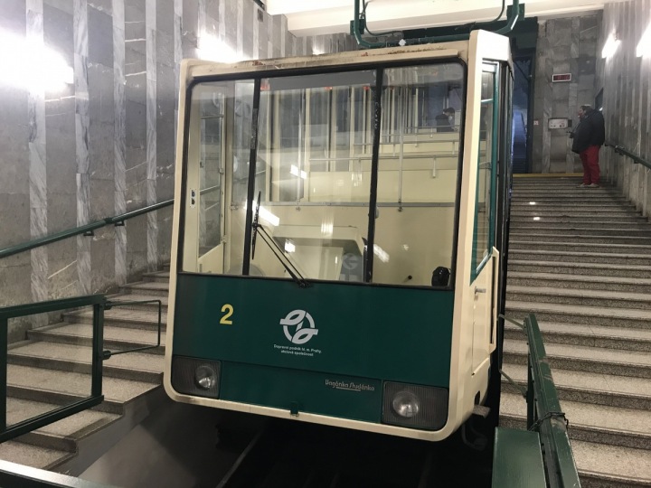 Vůz lanové dráhy. 