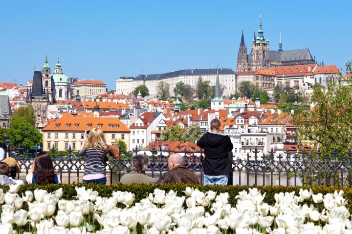 Výhled na Pražský hrad